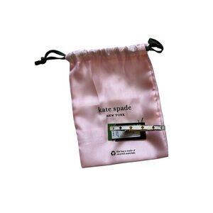 NWT‎ Kate Spade Spot The Spade Clasp Bangle Bracelet Gold/White